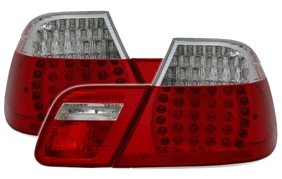BMW E46 Coupe takavalot LED