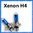 H4 BlueVision Xenon Look 60/55W eller 100/90W